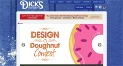 Desktop Screenshot of dicksmarket.com